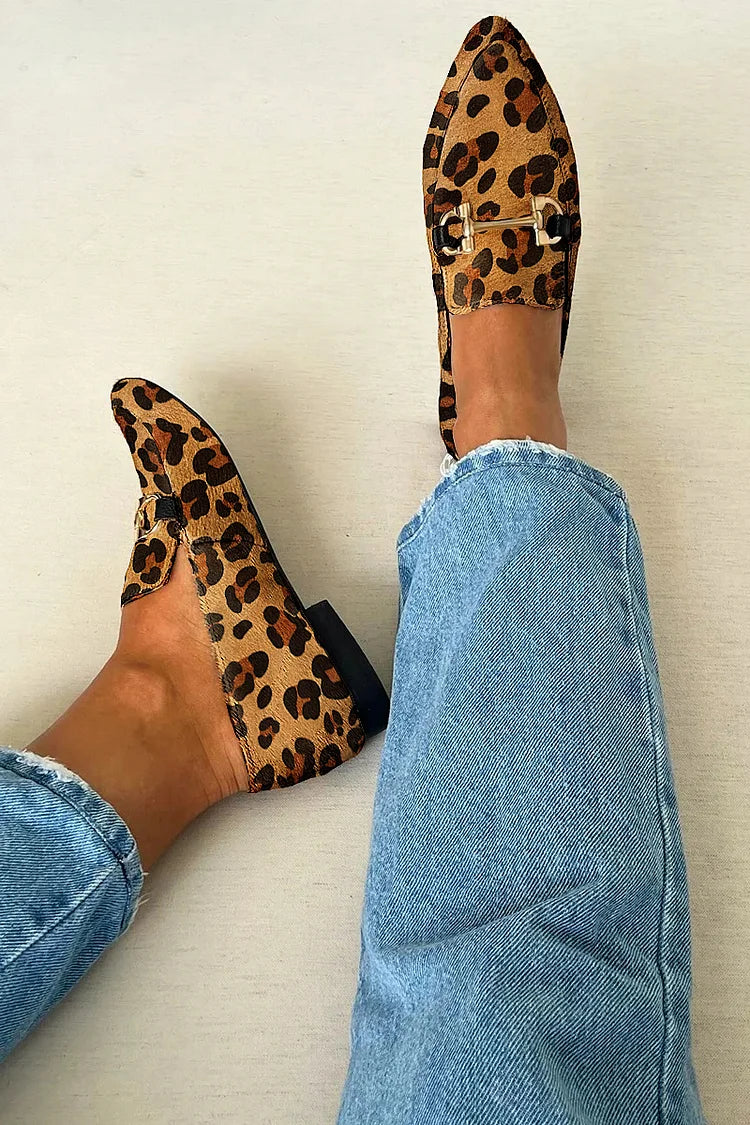 JUUL | MOCASSINS ELÉGANTS AVEC UN MOTIF ET DES TALONS SUBTILS