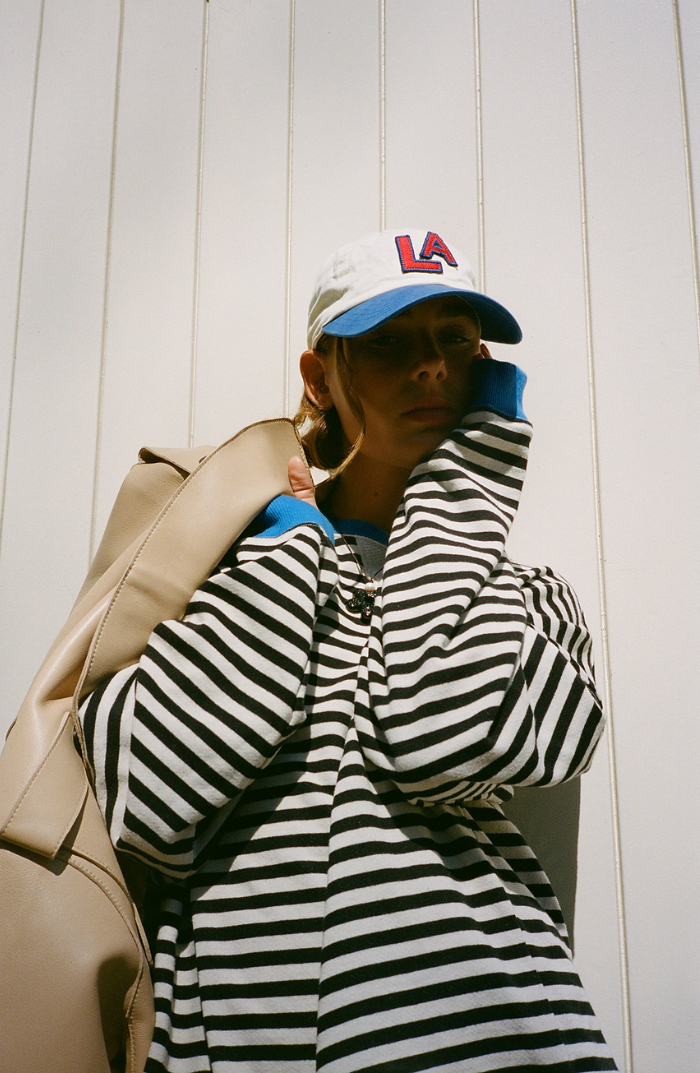Véronique - Le pull rayé confortable
