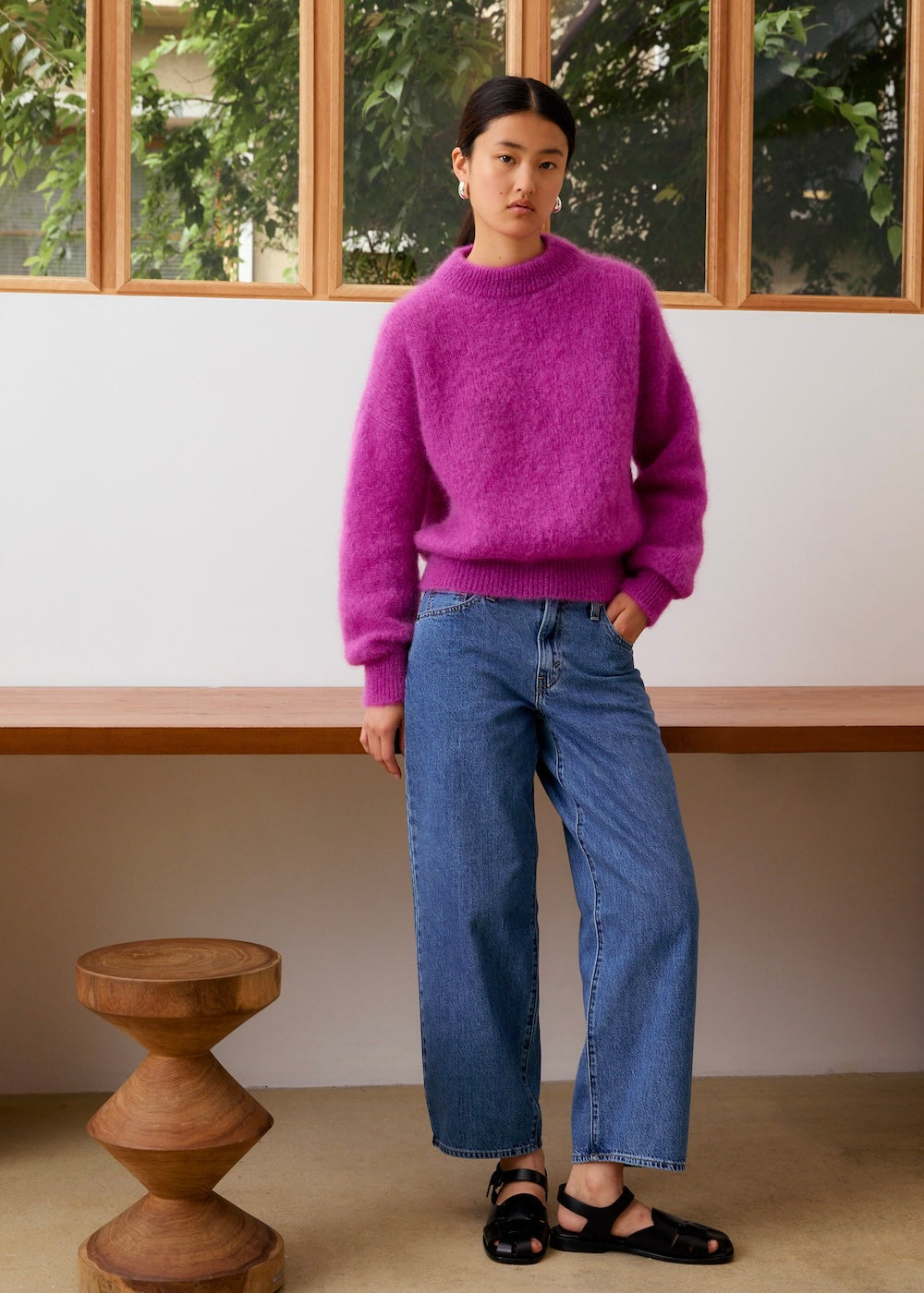 Jane | Pull en mohair de luxe