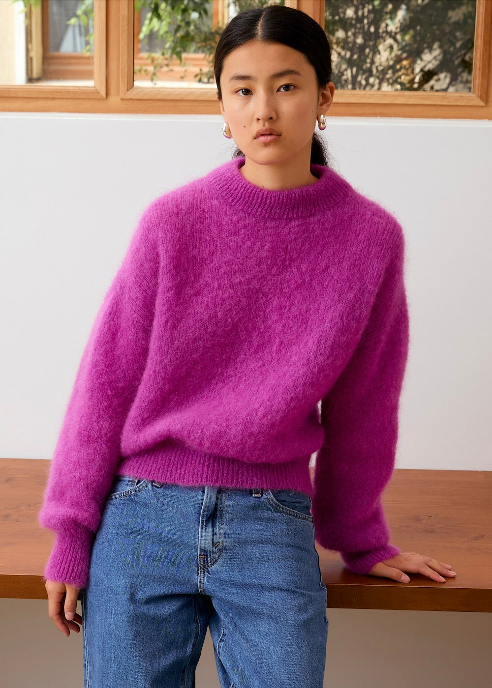 Jane | Pull en mohair de luxe