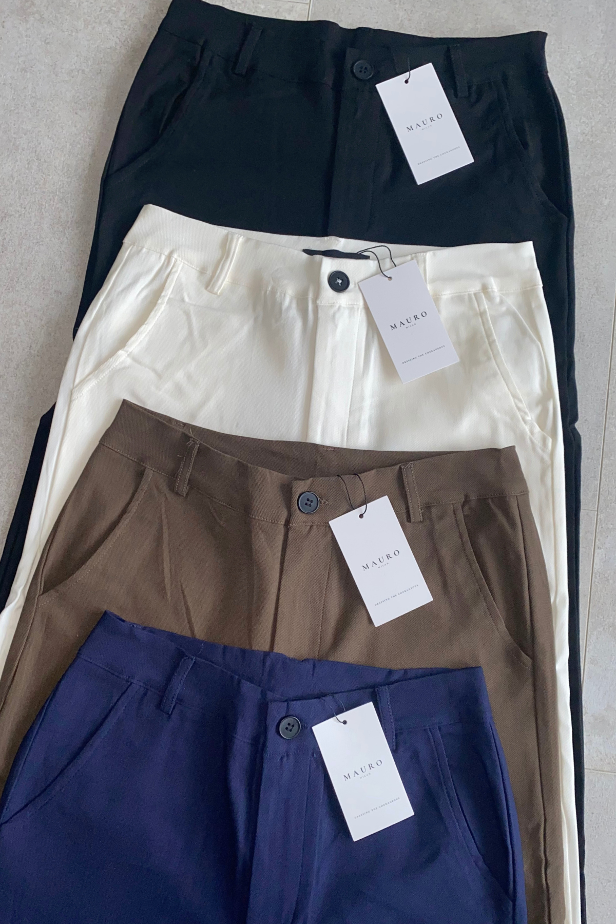 Pantalon extensible Viva - Noir