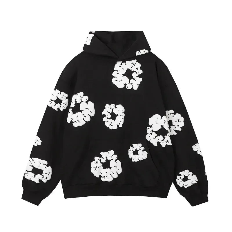 Sweat à capuche fleuri™