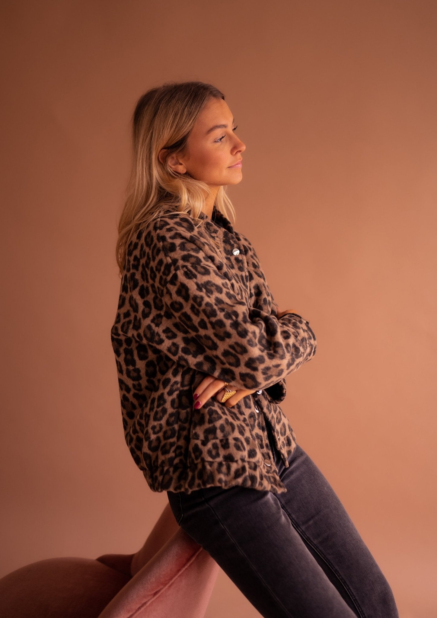 Luna™ | Veste Tendance à Imprimé Léopard