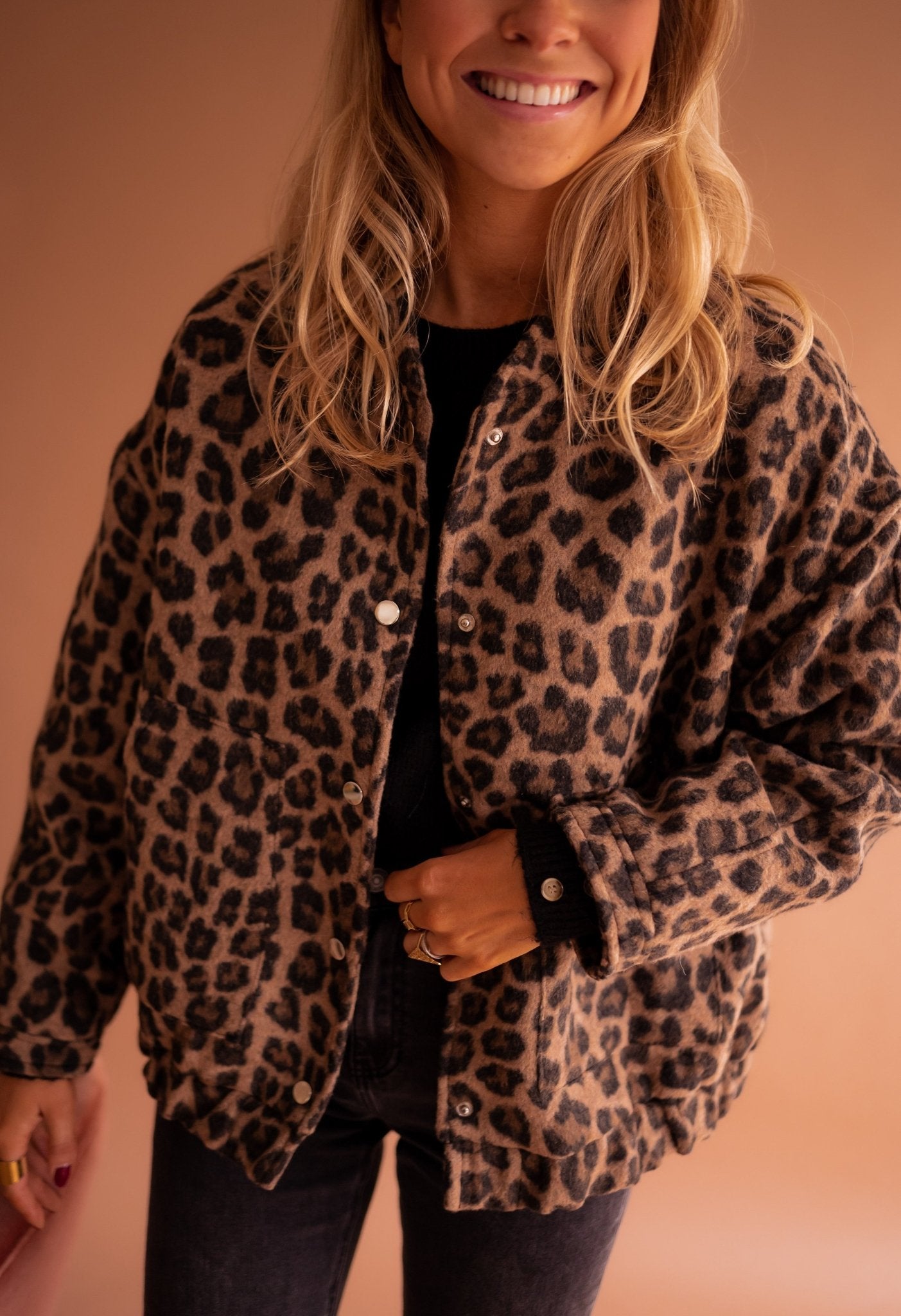 Luna™ | Veste Tendance à Imprimé Léopard