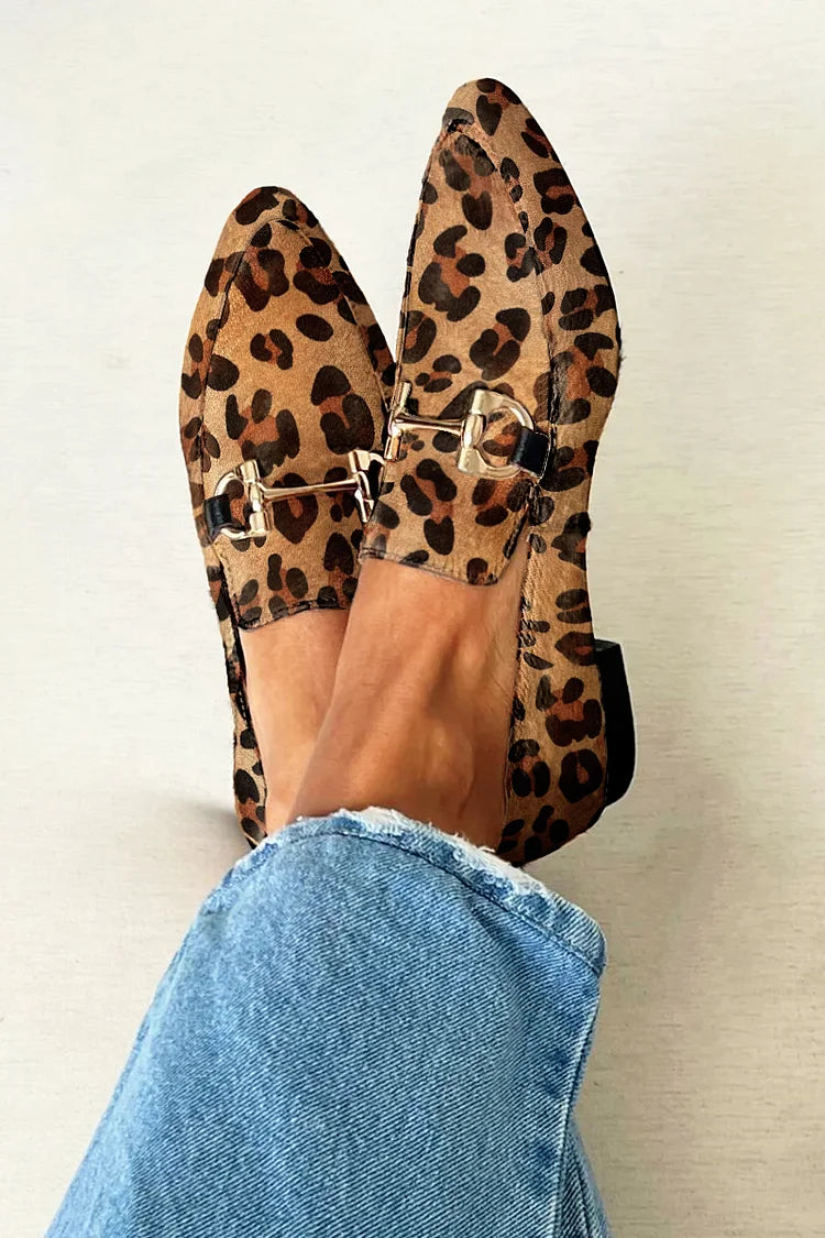 JUUL | MOCASSINS ELÉGANTS AVEC UN MOTIF ET DES TALONS SUBTILS