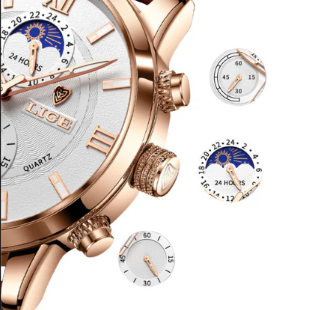 Florence™ | Montre Classique – Style Raffiné &amp; Fonction Imperméable