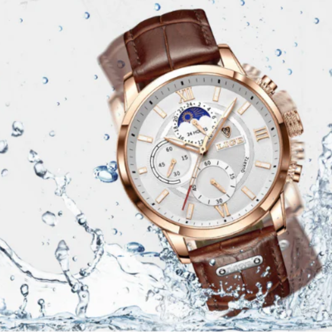 Florence™ | Montre Classique – Style Raffiné &amp; Fonction Imperméable