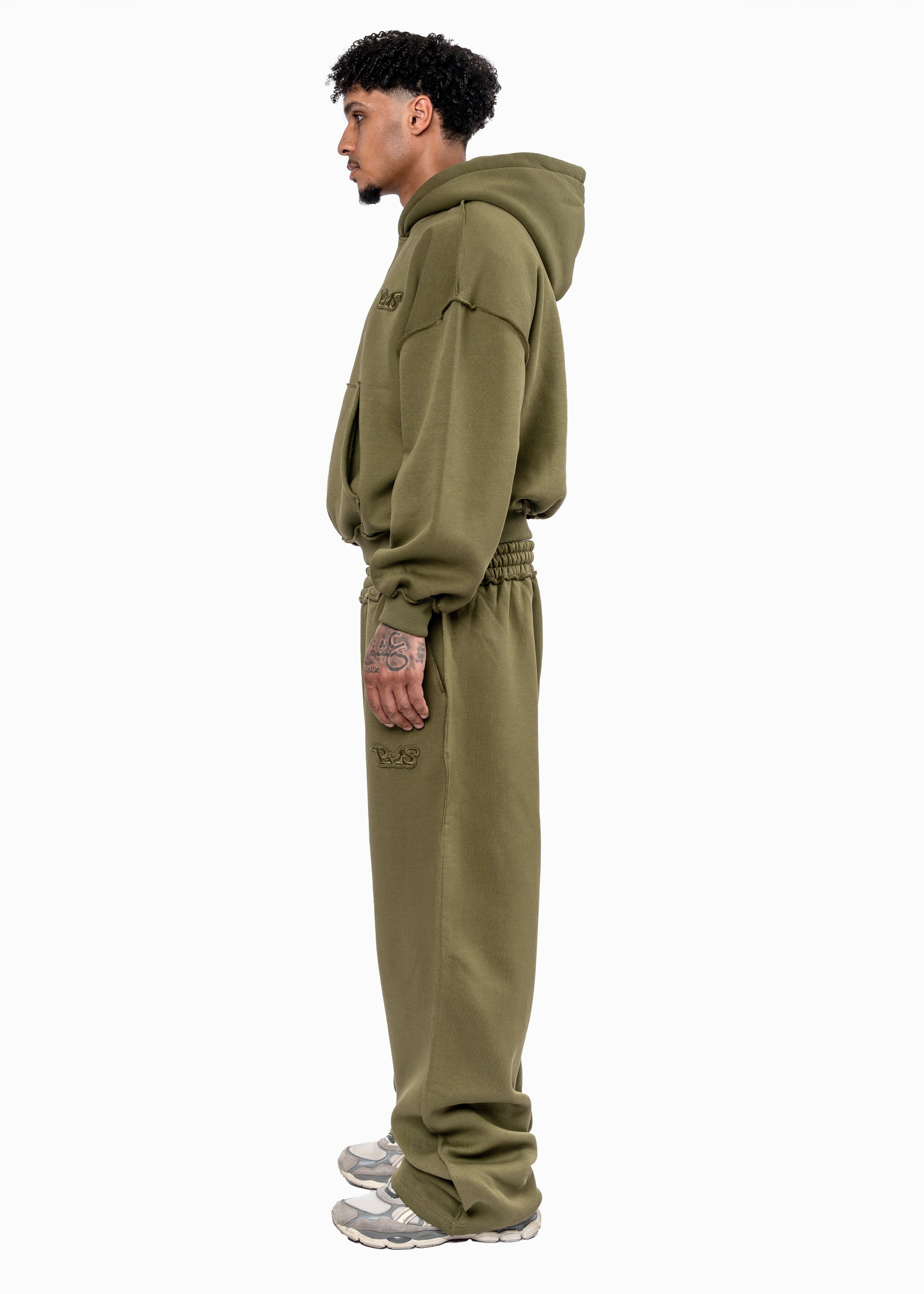 BMS PATCH OLIVE TRACKSUIT BUNDLE