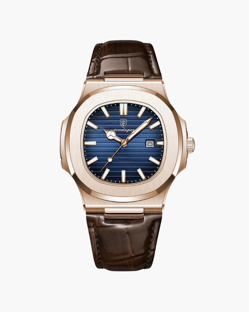 Lisbonne™ | Montre en Cuir – Précision Élégante au Quotidien