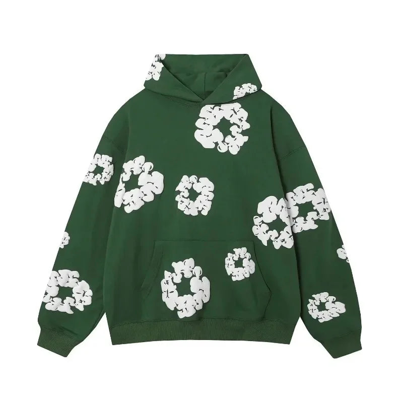 Sweat à capuche fleuri™