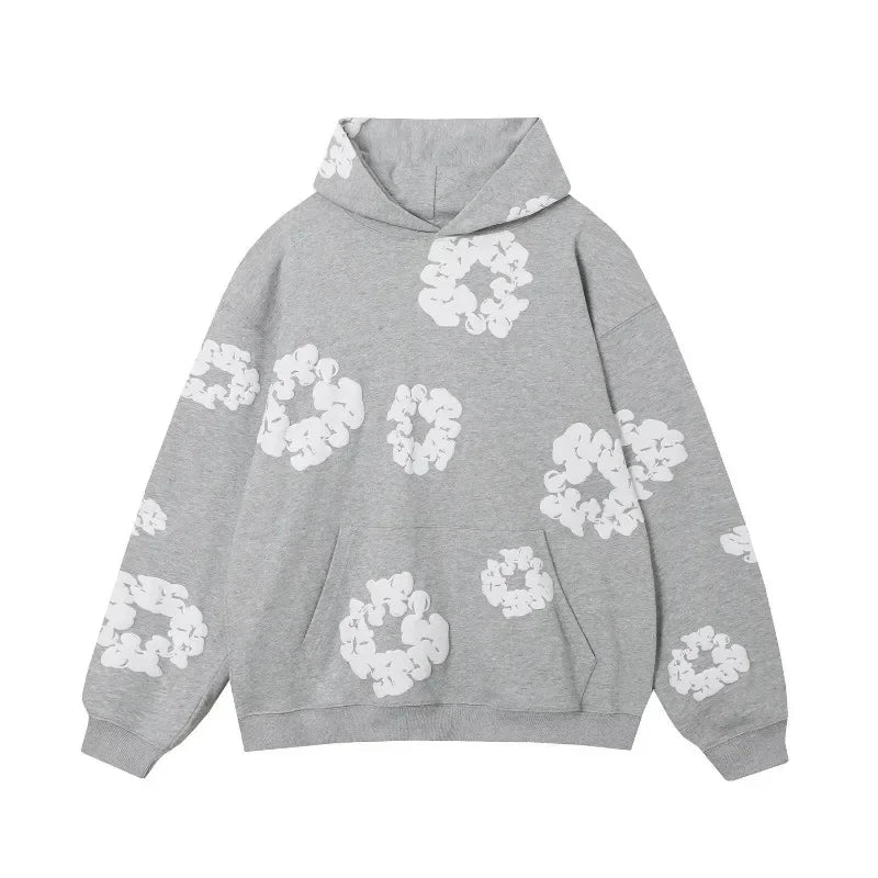 Sweat à capuche fleuri™