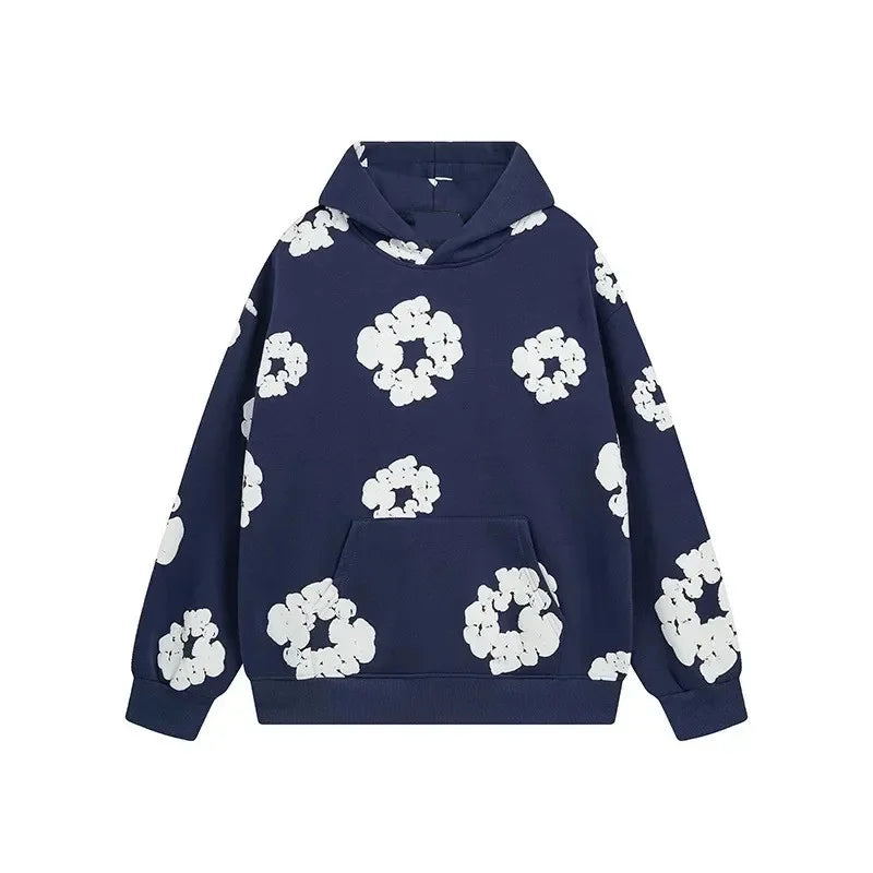 Sweat à capuche fleuri™