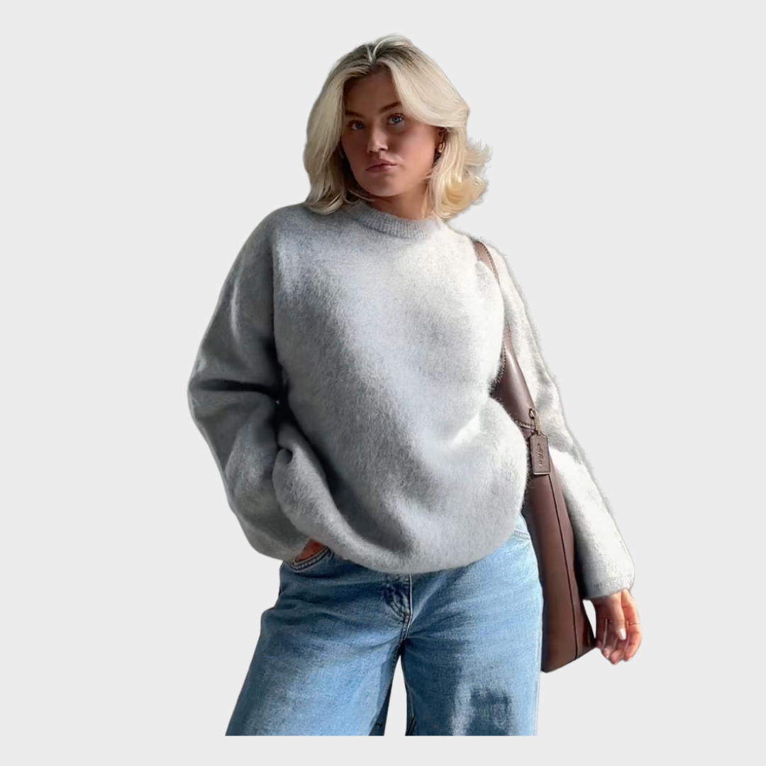 Anastasie - Pull et mélange mohair à col roulé autour