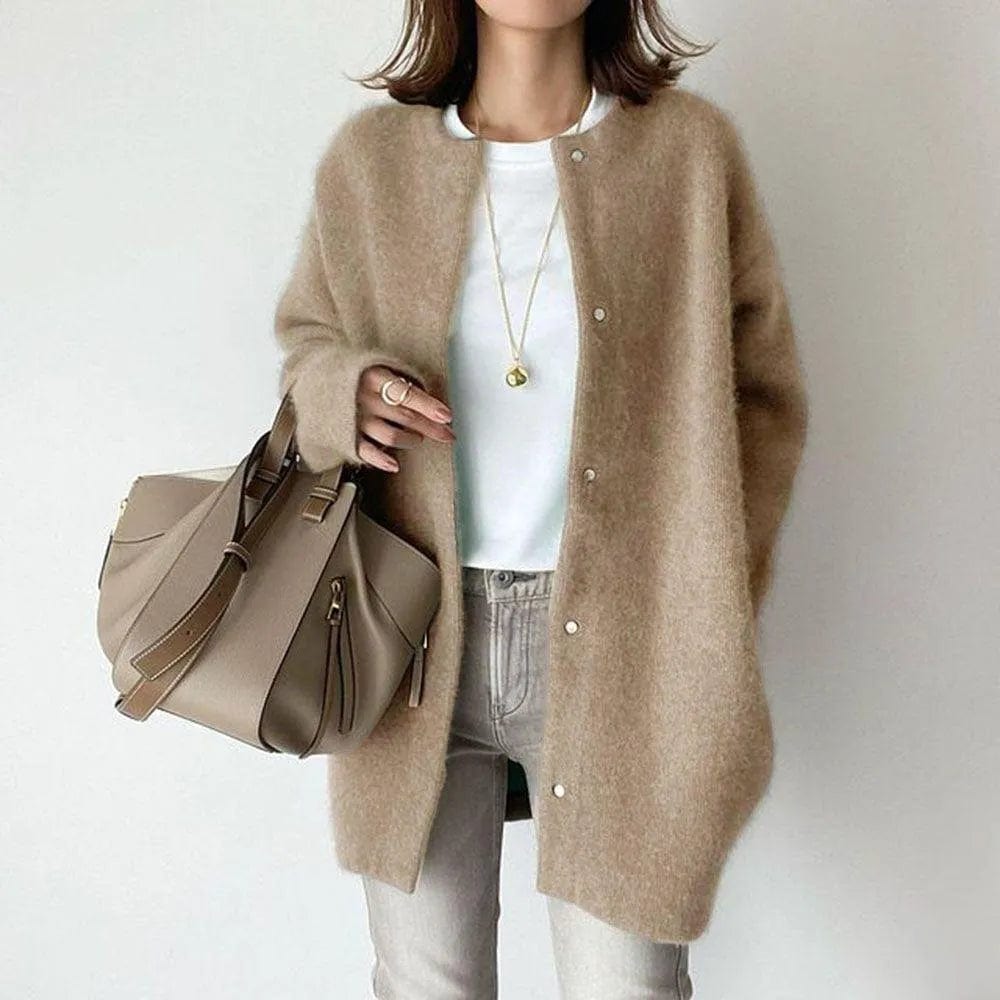 Canberra｜Cardigan de luxe d'hiver 