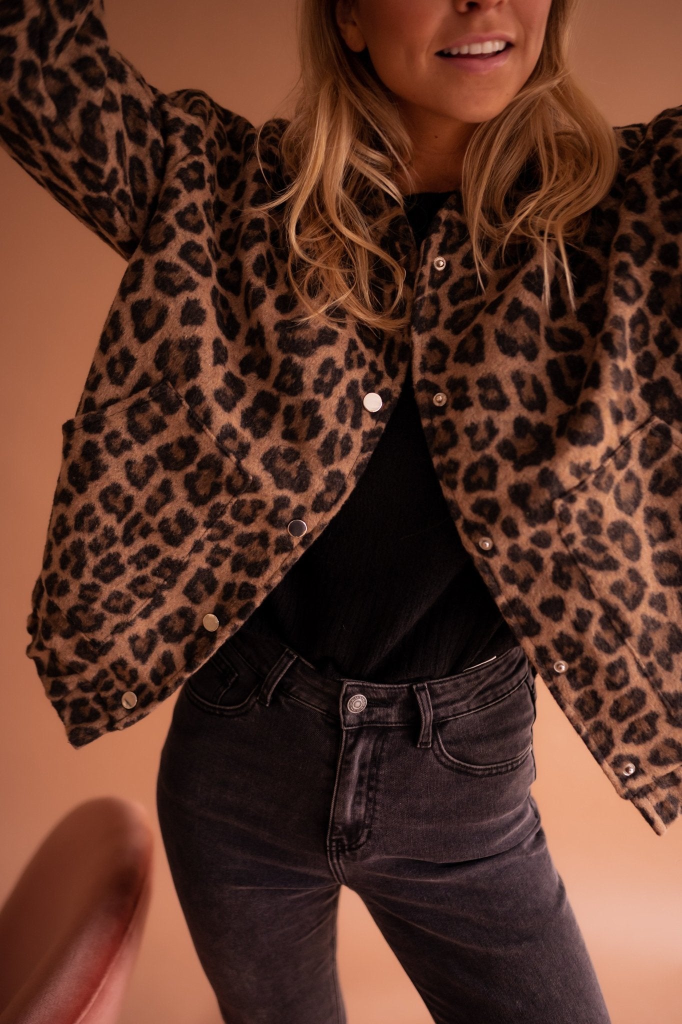 Luna™ | Veste Tendance à Imprimé Léopard